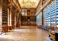 Czech Republic. Prague. The old library at Strahov monastery