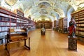 Czech Republic. Prague. The old library at Strahov monastery