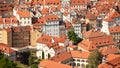 Czech Republic, Prague, the view from the height of bird flight