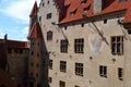 Czech, Romanesque architecture, tourism, castle Bouzov, Olomouc, beautiful view, antiquary, noble family, Royalty Free Stock Photo