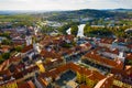 Czech town Pisek in South Bohemia