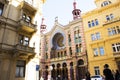 Czechia people and foreigner travelers visit Jubilee Synagogue in Prague, Czech Republic