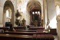 Czechia people and foreigner travelers visit and praying god at Church St Saviour or Salvator