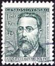 CZECHOSLOVAKIA - CIRCA 1962: A stamp printed in Czechoslovakia shows Ladislav Celakovsky , circa 1962.