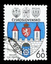 Czechoslovakia on postage stamps Royalty Free Stock Photo