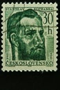 Czechoslovakian postal stamp