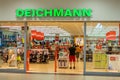 Czeladz, Poland -31.07.2020-Deichmann shoe store in Czeladz Royalty Free Stock Photo