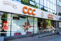 Czestochowa, Poland - 02.08.2020 - chain`s cameral store in Czestochowa Royalty Free Stock Photo