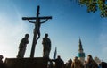 Czestochowa, Poland - October 15, 2016: United Atonement, all-day prayer meeting people from all over Polish, who repented of his Royalty Free Stock Photo