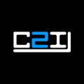CZI letter logo creative design with vector graphic, CZI simple and modern logo Royalty Free Stock Photo