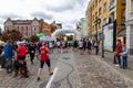 Czluchow, pomorskie / Poland - May, 25, 2019: Tura Run - street competition in a small town. Athletics competition named after