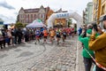 Czluchow, pomorskie / Poland - May, 25, 2019: Tura Run - street competition in a small town. Athletics competition named after