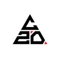 CZO triangle letter logo design with triangle shape. CZO triangle logo design monogram. CZO triangle vector logo template with red Royalty Free Stock Photo