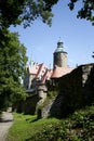 Czocha Castle located in the town of Sucha