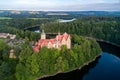 Czocha castle in Lower Silesia in Poland Royalty Free Stock Photo