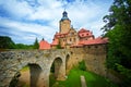 Czocha Castle in Poland. Royalty Free Stock Photo