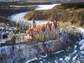 Czocha Castle in winter