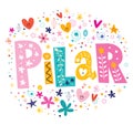 Pilar girls name Royalty Free Stock Photo