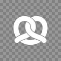 Tasty pretzel icon