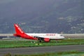 D-ABGG taxiing at genoa airport Royalty Free Stock Photo