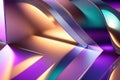 3d abstract background, dynamic interplay of light and shadows in a holographic environment