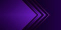 3D Abstract Background Four Layer Purple Arrowhead Right Triangle