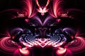 3d abstract computer generated fractal design Royalty Free Stock Photo