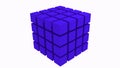 3D abstract cube