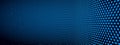 3D abstract dark blue background with dots pattern vector design, technology theme, dimensional dotted flow in perspective, big