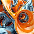 d abstract design dynamic and futuristic design featuring thre