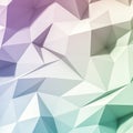 3d abstract geometrical background
