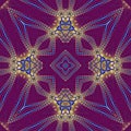 Abstract kaleidoscopic geometric pattern