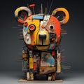 3d Abstract Sculpture: Inspired By Basquiat, Picasso, Miro, And More