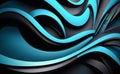 3D abstract wallpaper. Three dimensional