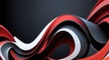 3D abstract wallpaper. Three dimensional