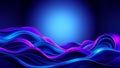 3D Abstract Wave of Light and Color Data Points, Perfect for Technology Backgrounds