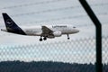 D-AIBP Lufthansa Airbus A319-112 jet in Zurich in Switzerland Royalty Free Stock Photo