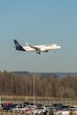 D-AIZQ Lufthansa Airbus A320-214 jet in Zurich in Switzerland Royalty Free Stock Photo