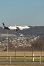 D-AIZQ Lufthansa Airbus A320-214 jet in Zurich in Switzerland Royalty Free Stock Photo