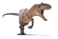 3d render of ferocious Allosaurus Royalty Free Stock Photo