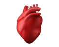 3d anatomy human heart organ medical icon vector Royalty Free Stock Photo