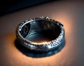 3D Ancient ring of death - AI generated artwork