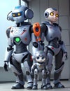 3d animated adorable cute and futuristic robot pet or helper image wallpaper movie poster cartoon