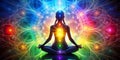 A 3D Animated Meditation Unveiling Inner Light and Harmony Through Surreal Esoteric Patterns Experience the captivating