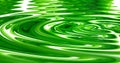 3D, animated and VFX of neon, shiny and futuristic waves making ripples in liquid green color substance. Texture