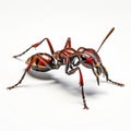 3d Ant Character Illustration On White Background