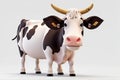 Beyond Flat Pastures, Unveiling the 3D Cow