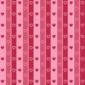 Background color pink hearts. Royalty Free Stock Photo
