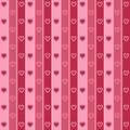 Background color pink hearts. Royalty Free Stock Photo