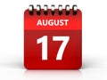 3d 17 august calendar